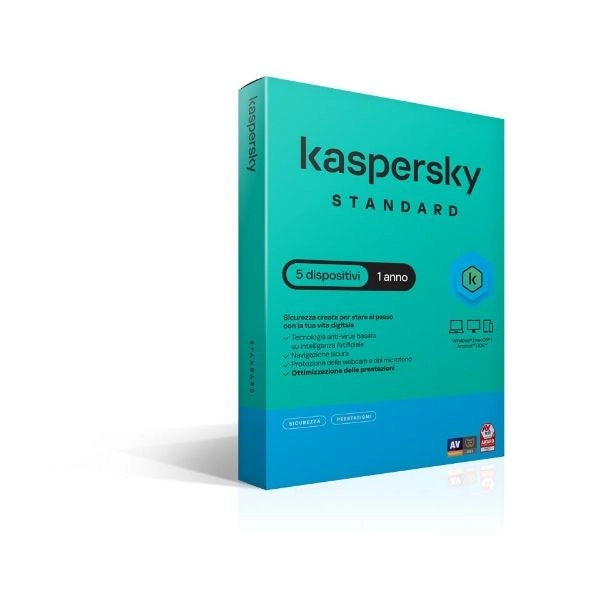 Kaspersky standard 5dev 1y superslim box - KL1041T5EFS-SSB