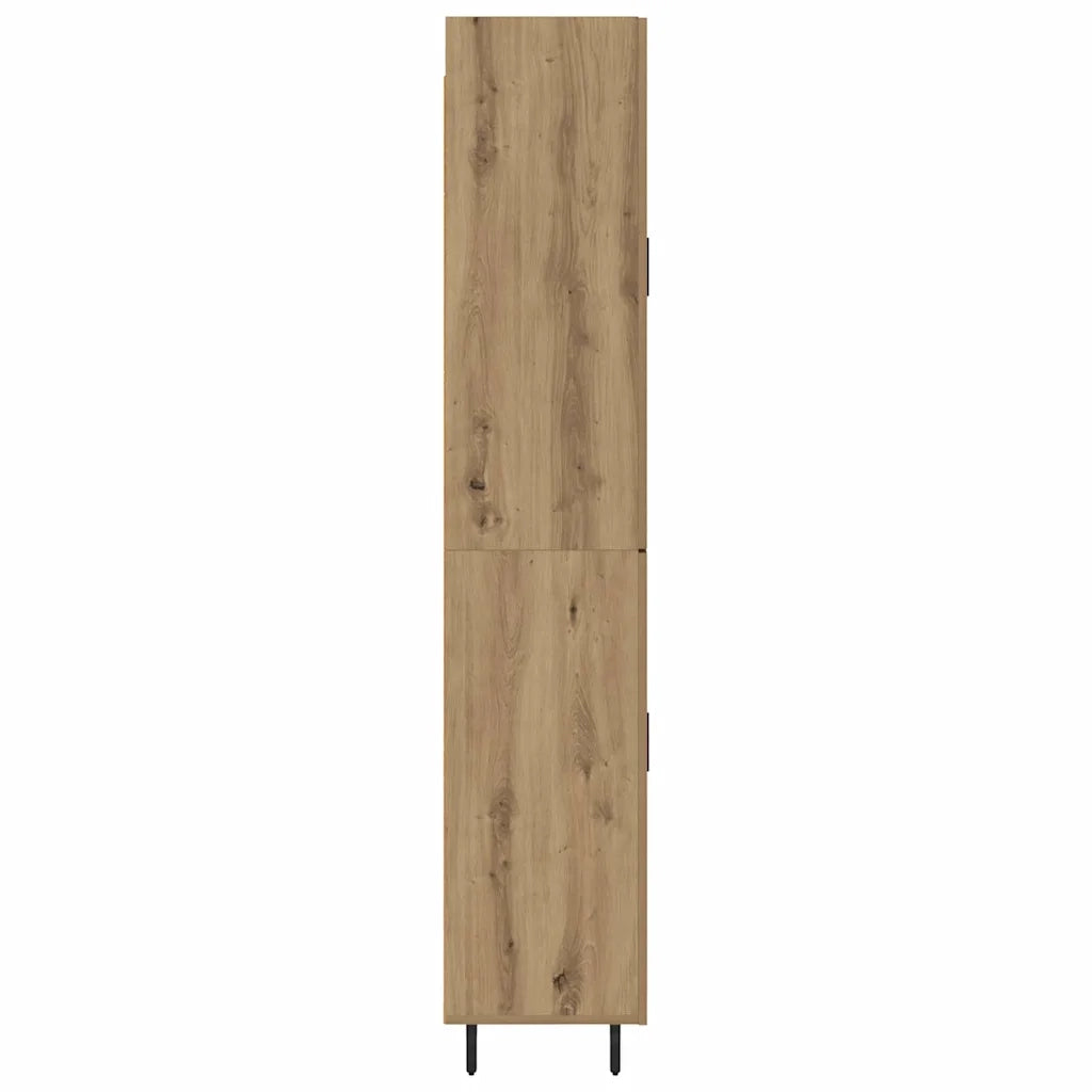 Credenza-Buffet-Armadio da cucina Rovere artigianale 69,5 x 34 x 180 cm 285952