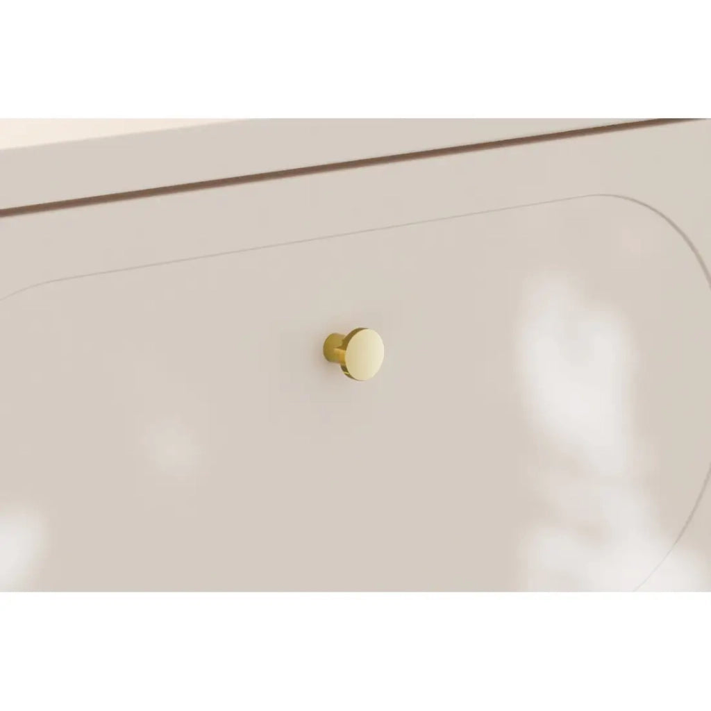 Set da bagno TORNADO beige: mobile sottolavabo 60cm + piano per lavabo