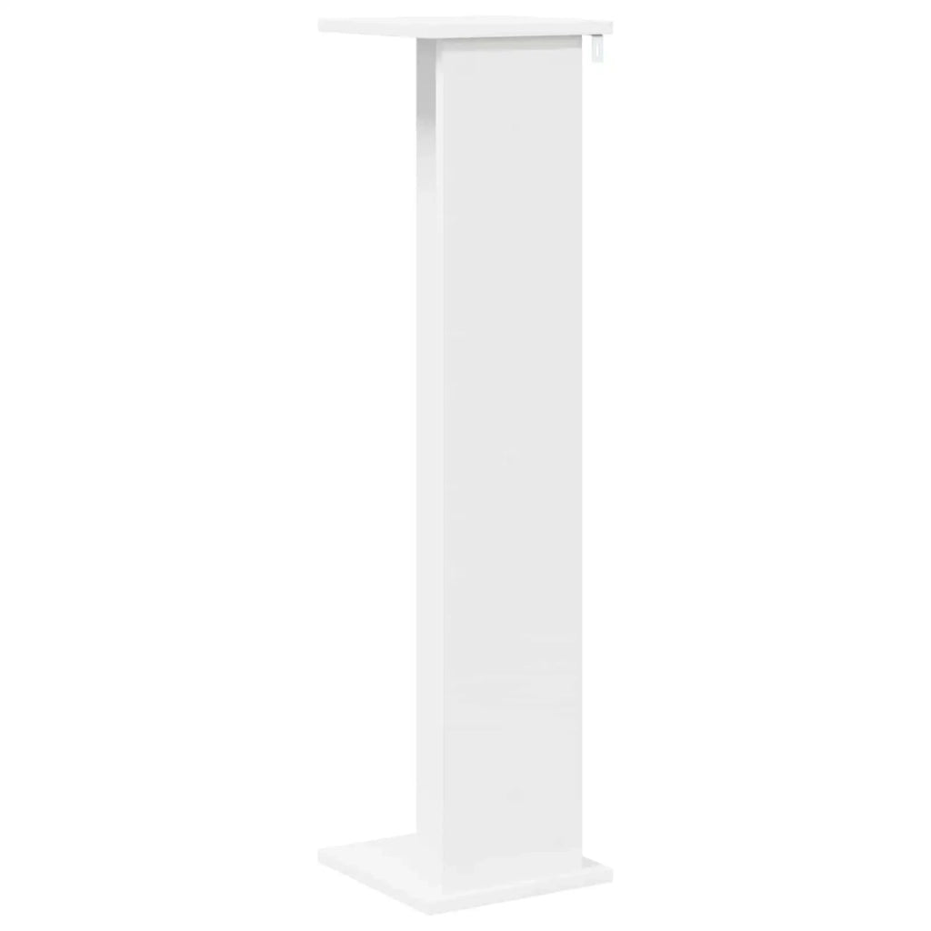 Supporto per piante 2 pz Bianco 25 x 25,5 x 100,5 cm 899627