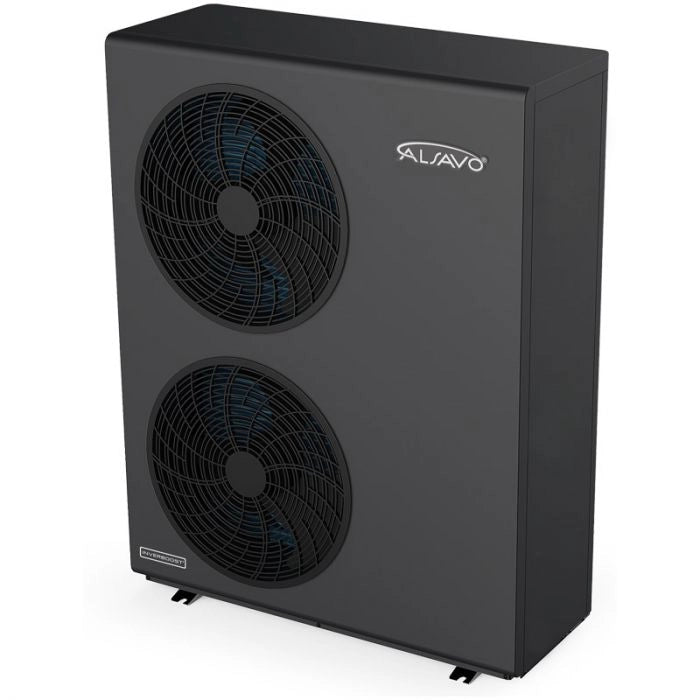 Pompa di calore aria acqua full inverter ALSAVO i16 da 16.5 kW, riscaldamento casa fino a 235 m²