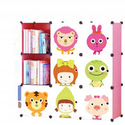 Scaffale Guardaroba per Bambini Modulabile e Colorato Ideale per Vestiti e Giocattoli