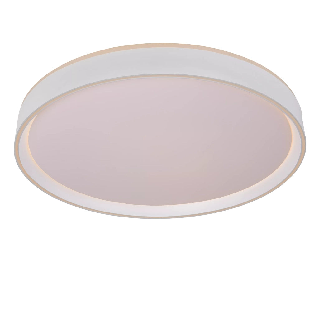 Plafoniera LED Lucide Nuria 50cm 36W bianca dimm.