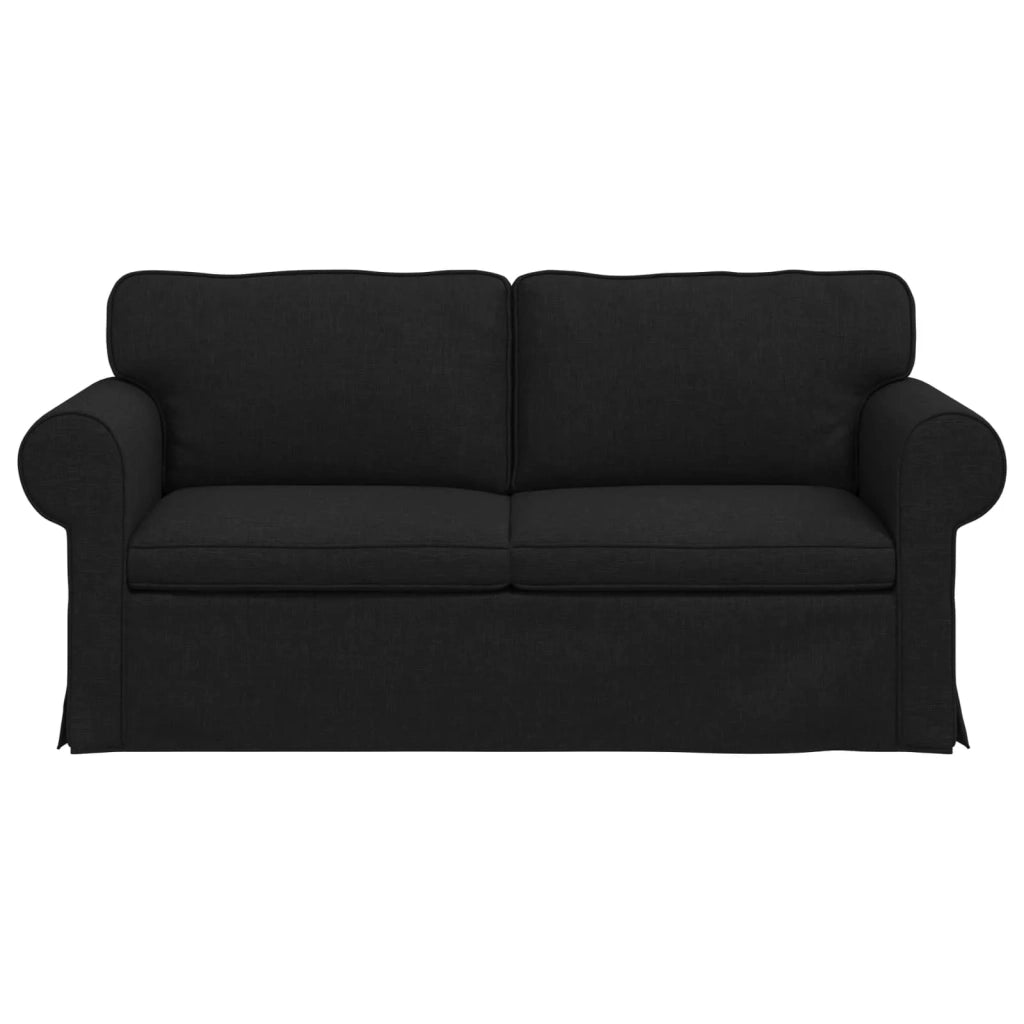 Divano Nero 175 x 82 x 80 cm Tessuto 42024308