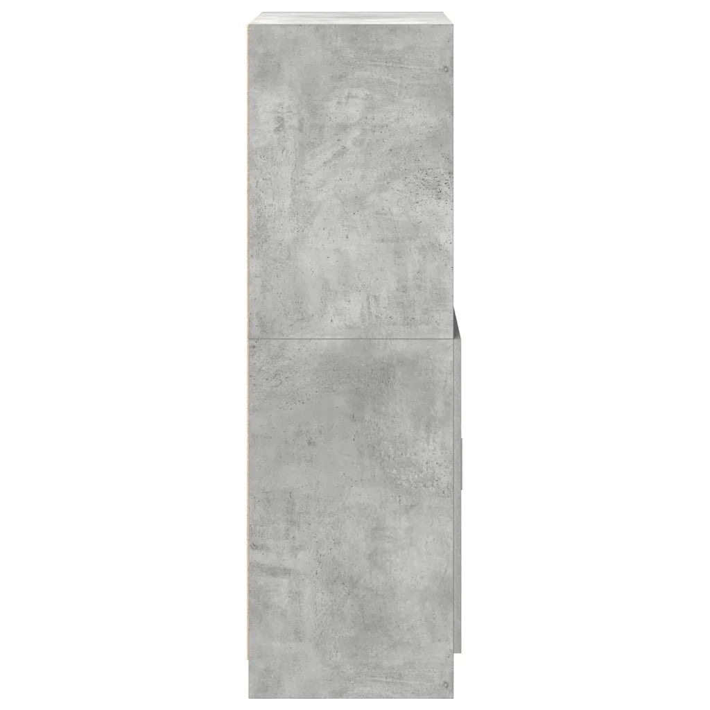Mobile da Cucina Grigio Cemento 57x41,5x131,5 cm in Truciolato 860124