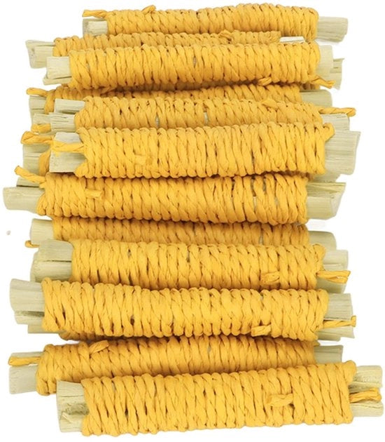 Sticks per Bambù per Hamster - 20 Stuks - Per Tendenze dei Piccoli Animali