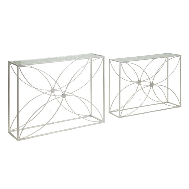 Consolle Paradise Coppia cm 100x30x78-90x25x72