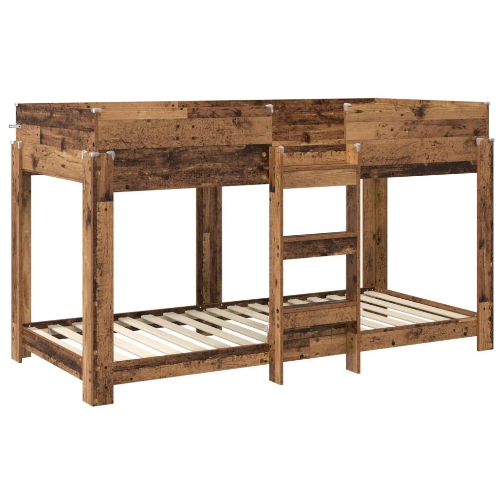 Letto a Castello per Bambini Legno vecchio 100 x 190 cm