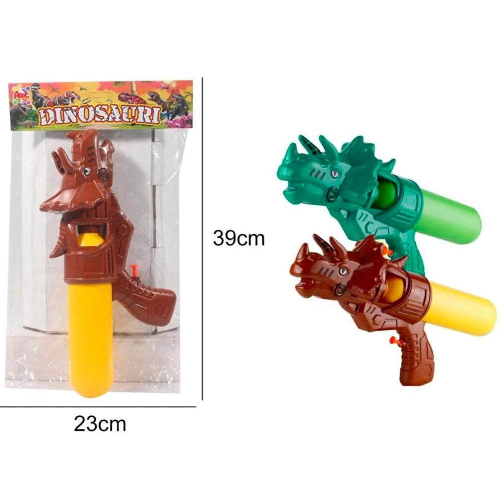 Trade Shop - Mini Pistola Ad Acqua Millespruzzi Dinosauri Gioco Per Bambini Spiaggia Mare -