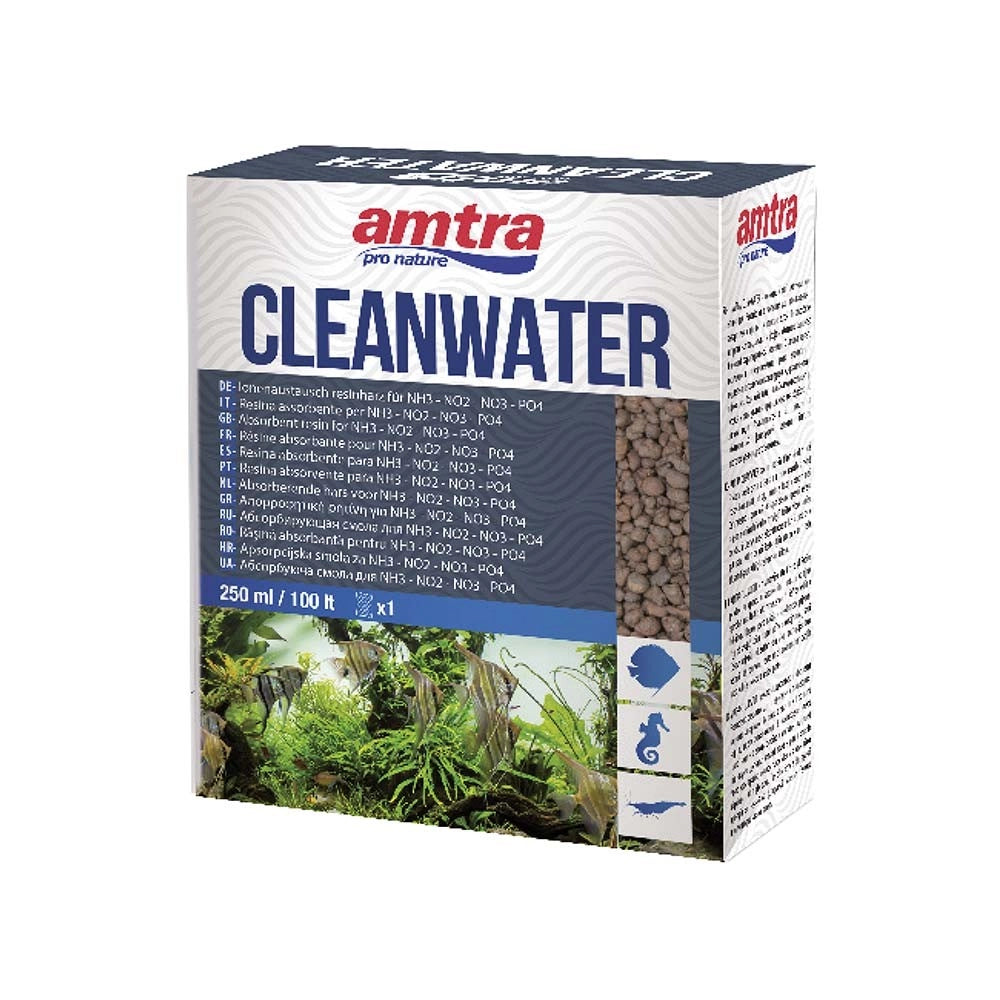 Amtra Cleanwater assorbe nitriti, nitrati e ammoniaca Formato: 250 ml