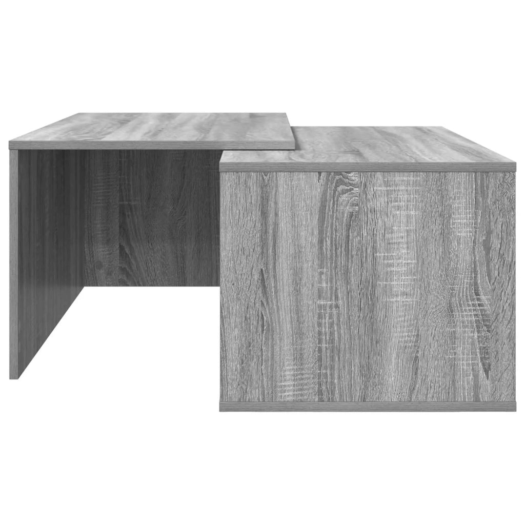 Set di Tavolini da Caffè 2 pcs Grigio Sonoma Legno multistrato 8000265