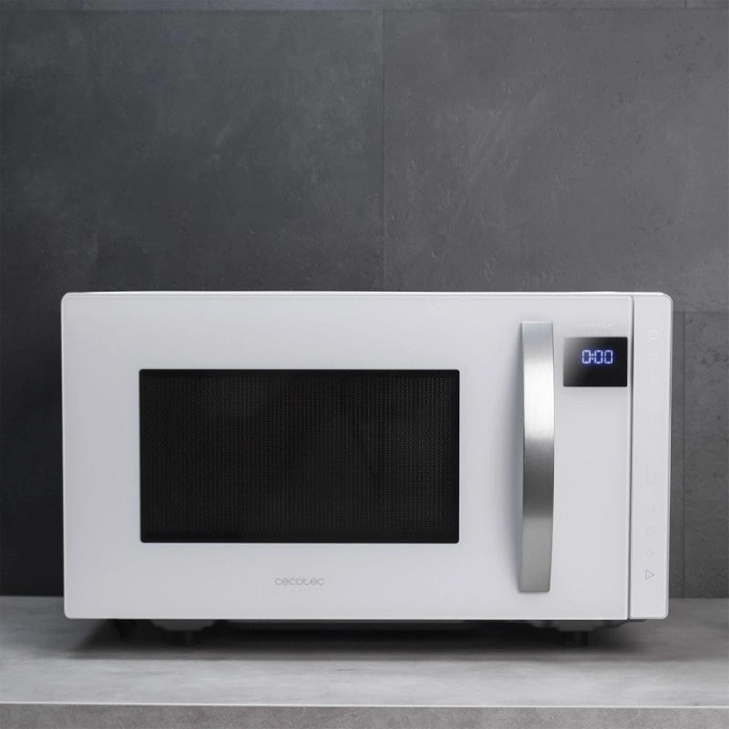 CECOTEC 01359 - Microonde senza piatto GrandHeat 2300 Flatbed Touch White