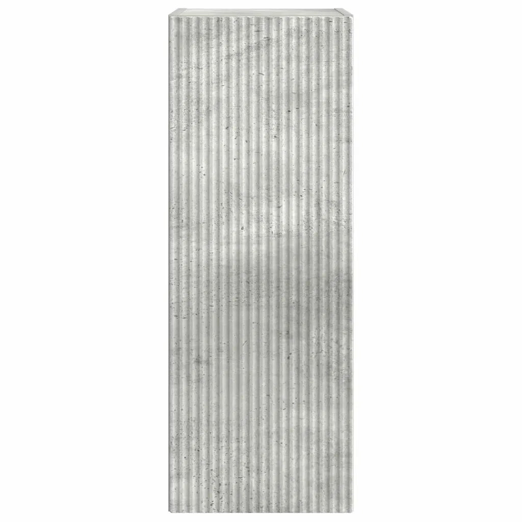 Mobile TV da parete 2 pz-Set di 2 Mobile TV a Muro-Credenza TV Calcestruzzo 30 x 31 x 80 cm