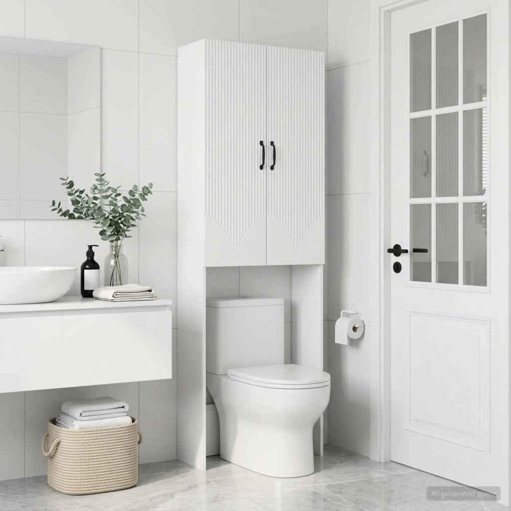 Mobile Bagno HOORN Bianco 66 x 25,5 x 190 cm 897355