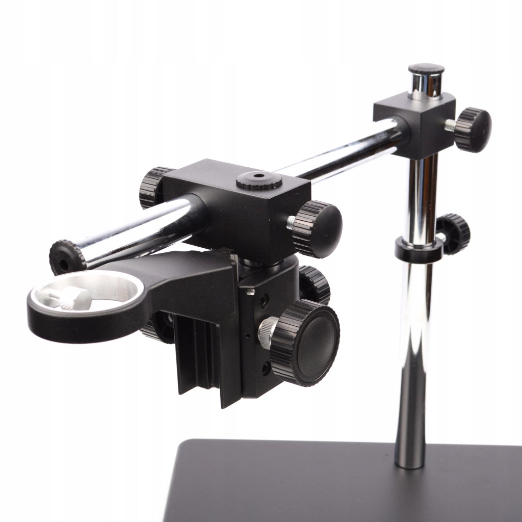 Mikroscopio Digitale Earth Pro MCEP-0.5X-PZRR con Braccio Regolabile e Illuminatore 56xLED | Zoom 7-45x, C-Mount