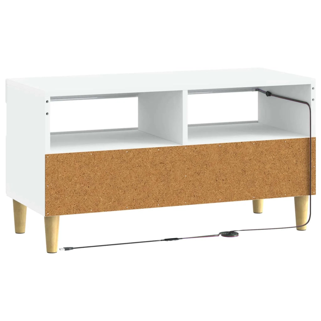 Mobile TV LED Bianco Legno ingegnerizzato 896775