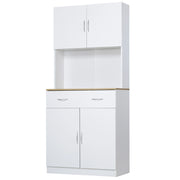 Credenza ¨C Minimal ¨C Legno Bianco 80x40x180