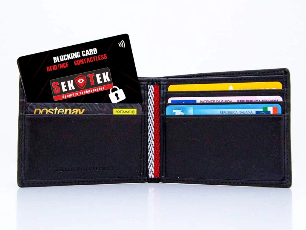 2 Schede Blocco RFID NFC Protezione Carta di Credito Contactless Contro Furti Dati