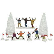 Statuine paesaggio natalizio 10Pz