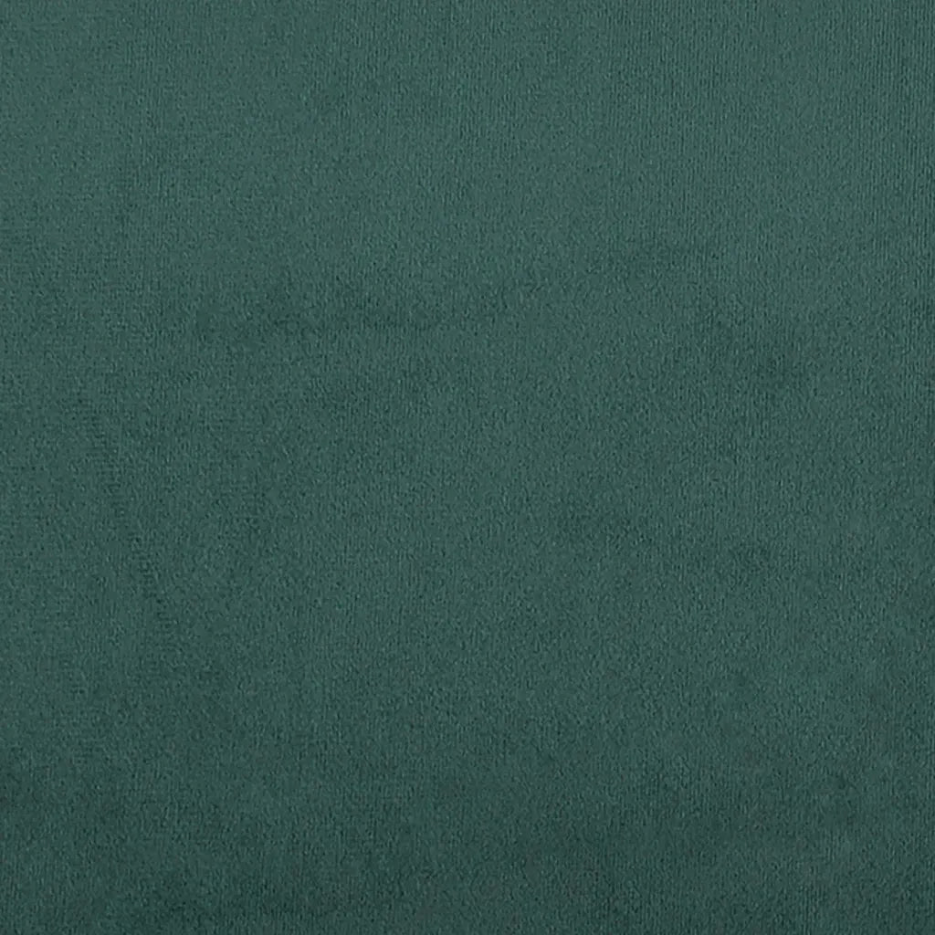 Divano a 3 Posti con Cuscini Verde Scuro 210 cm in Velluto 3278241