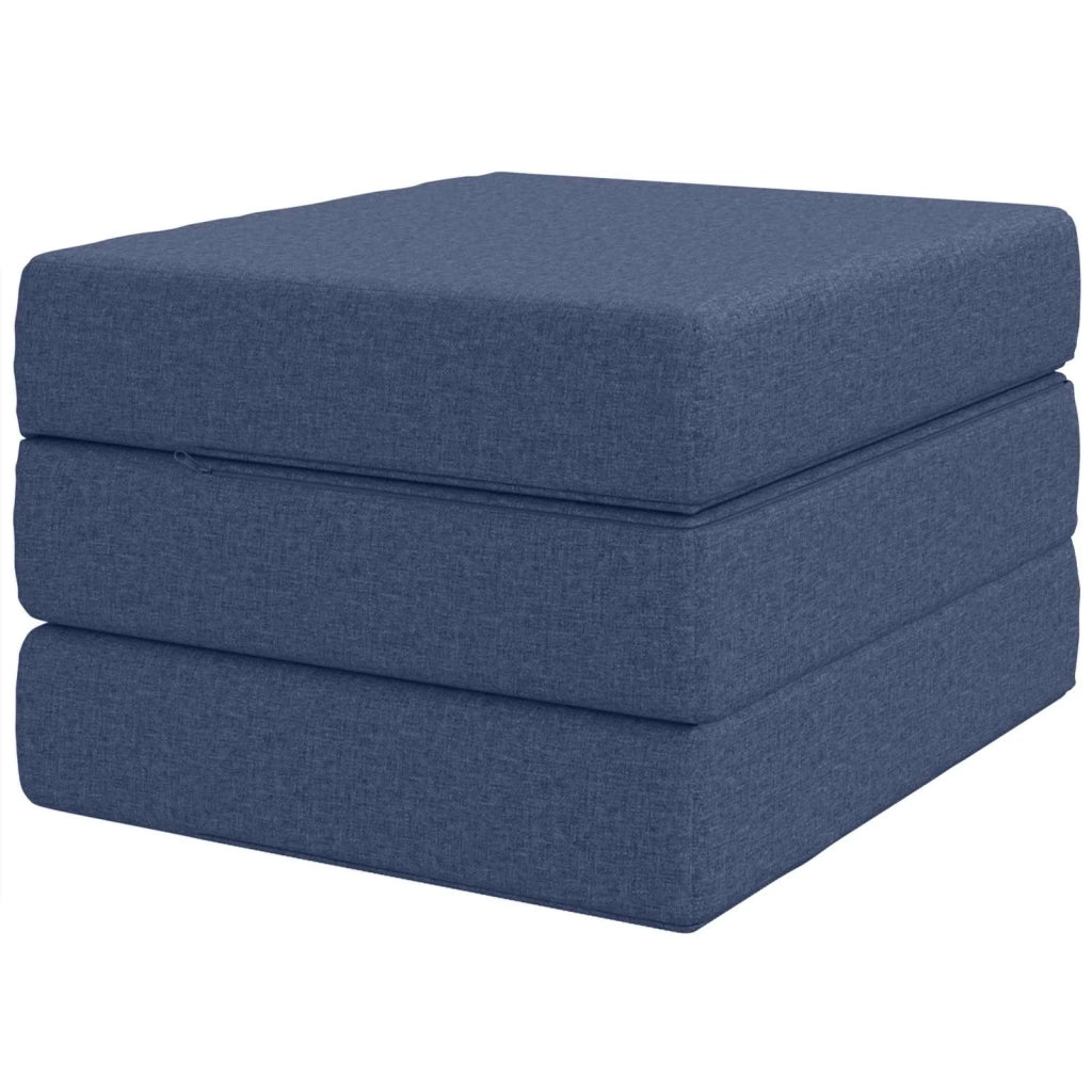 Divano Letto Pieghevole 75 x 67 x 45 cm Blu 900165