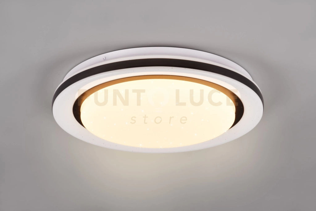 CARTIDA PLAFONIERA LED 17W 2000lm, 2700 - 6000K CON TELECOMANDO MULTIFUNZIONE E RGB DIMMERABILE D.38CM