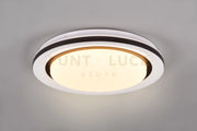 CARTIDA PLAFONIERA LED 17W 2000lm, 2700 - 6000K CON TELECOMANDO MULTIFUNZIONE E RGB DIMMERABILE D.38CM