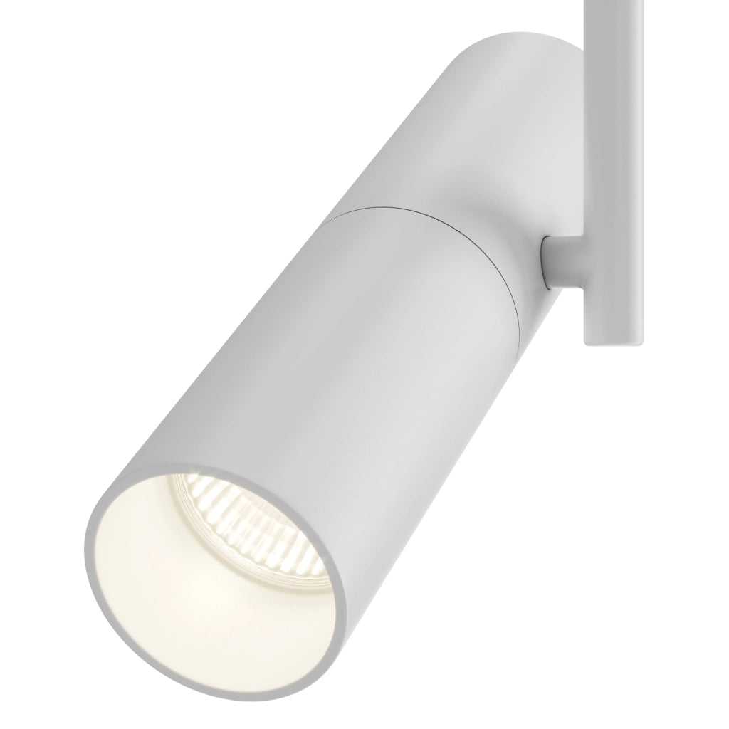 Plafoniera Maytoni Elti bianca alluminio 1 luce GU10
