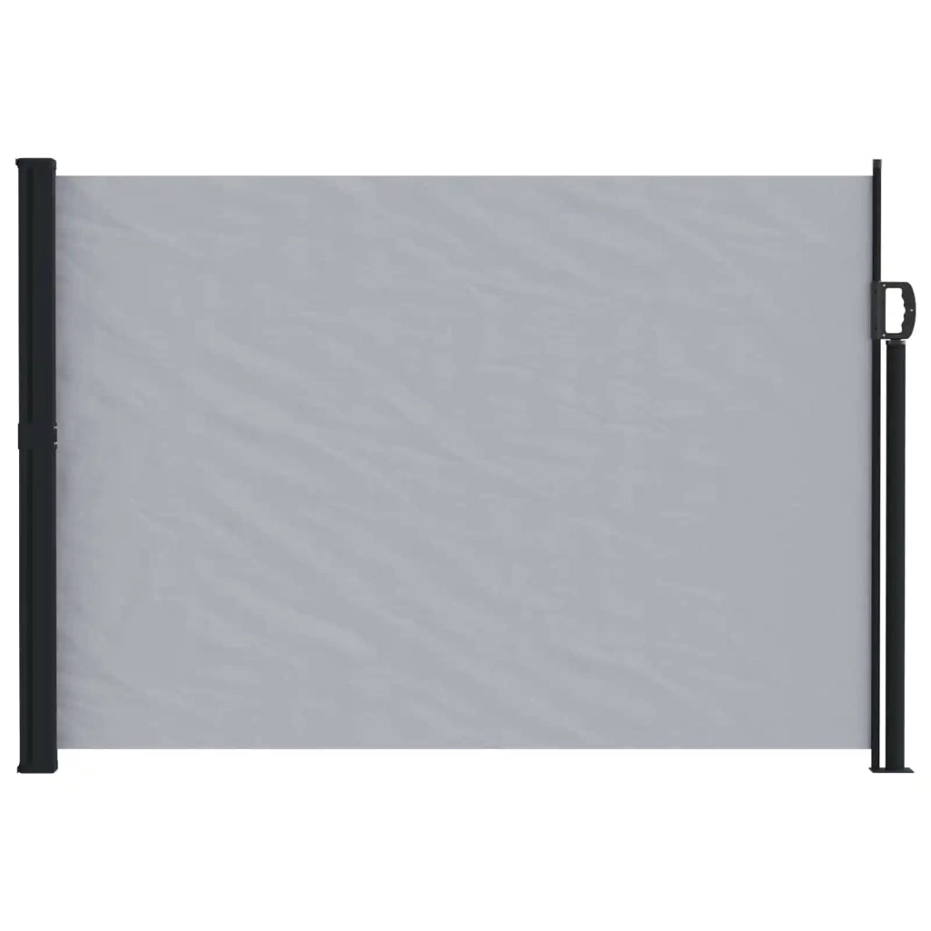 Tenda da Sole | Tenda laterale retrattile Grigio 600 x 120 cm Poliestere