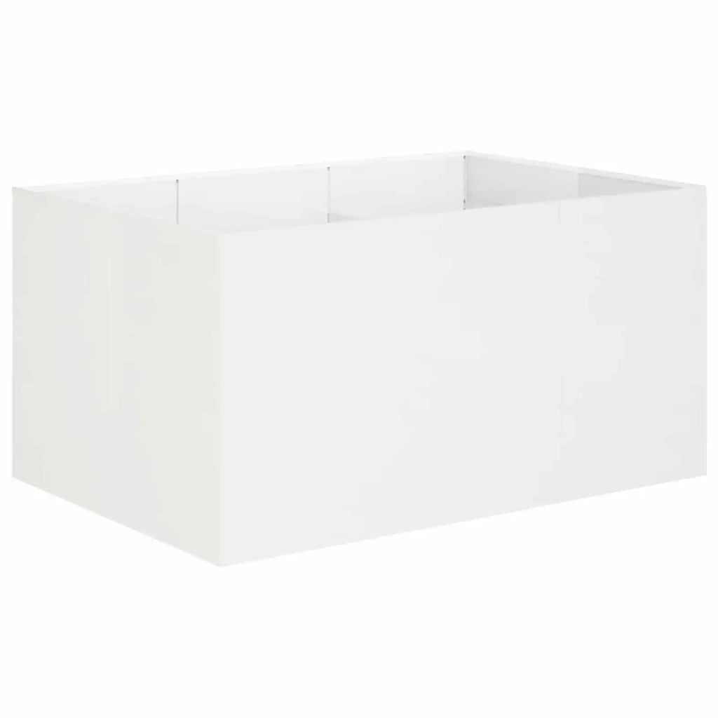 Vaso da giardino Bianco 120 x 80 x 60 cm 8005926