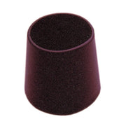 Sottosedie a goccia nero 10 mm, 8 pz