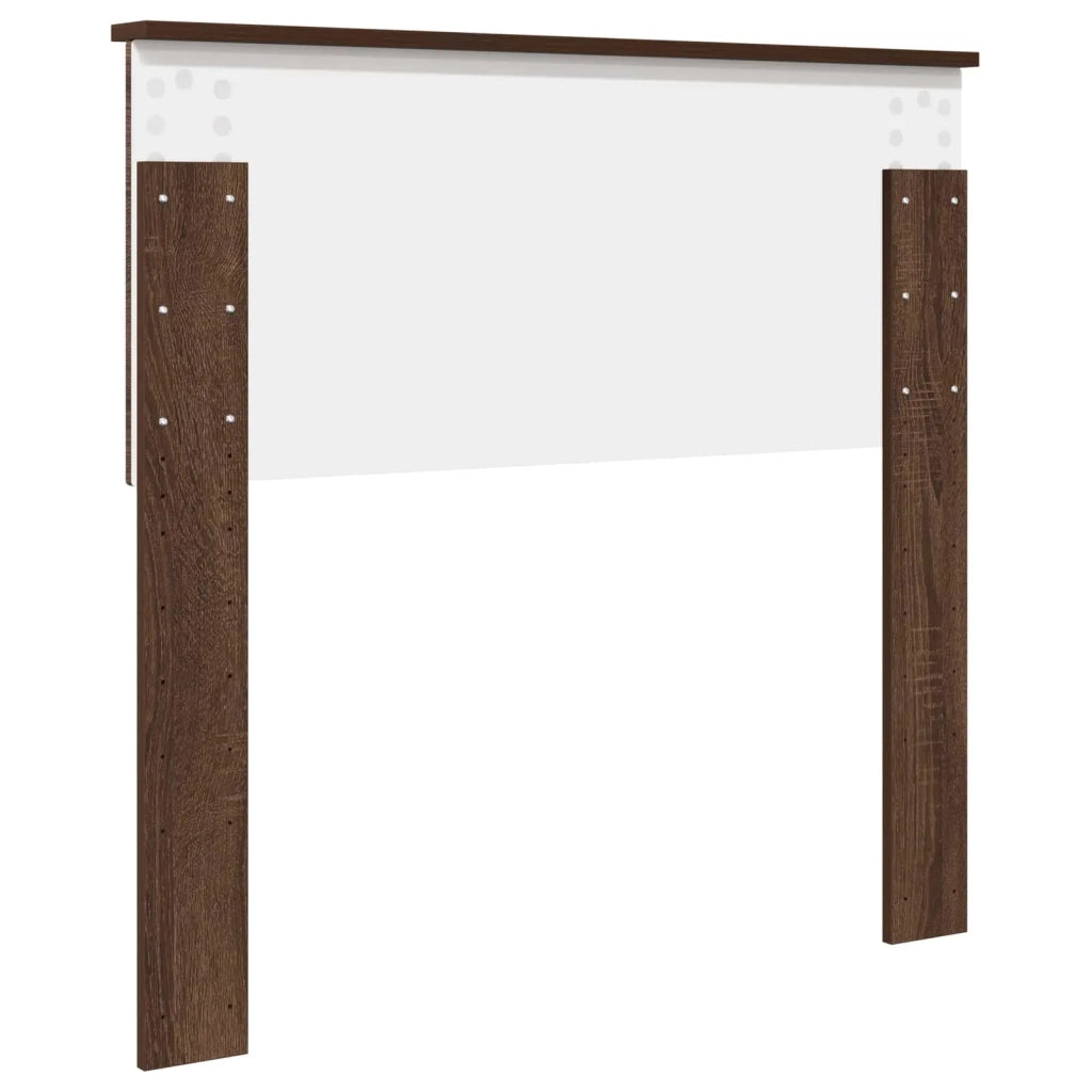 Testiera | Testata Rovere Marrone 90 cm Legno multistrato