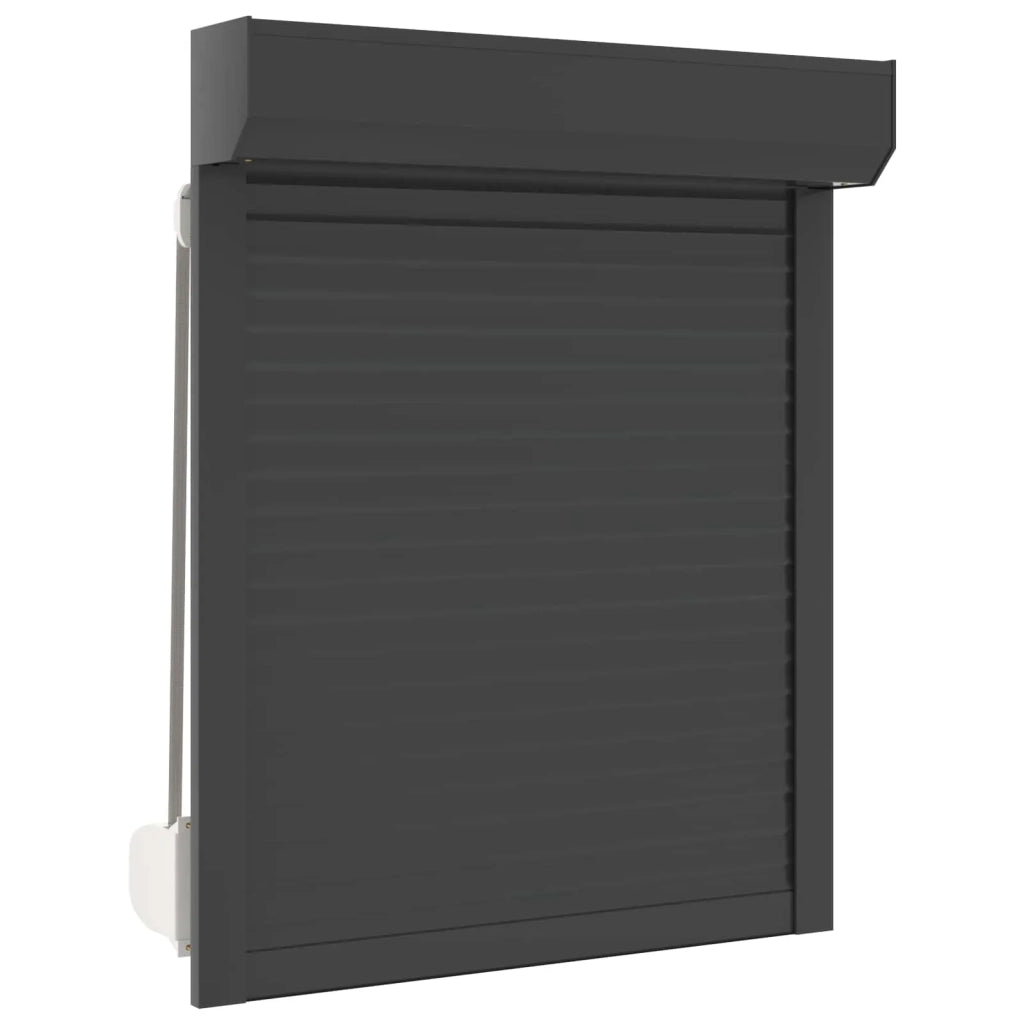 Persiana a rullo Antracite 80 x 100 cm Alluminio e poliuretano 42047064