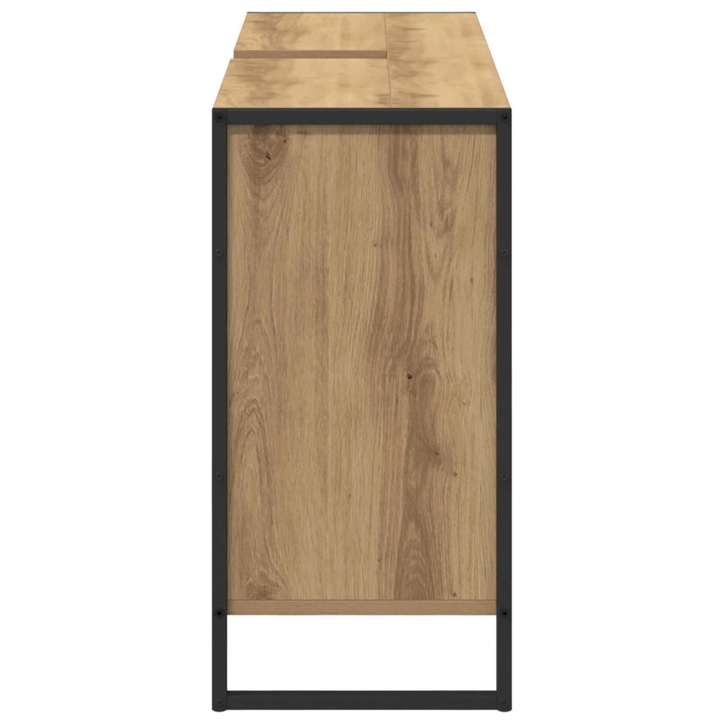 Mobile da Bagno con porta Rovere Artigianale 60 x 30 x 60 cm 886491