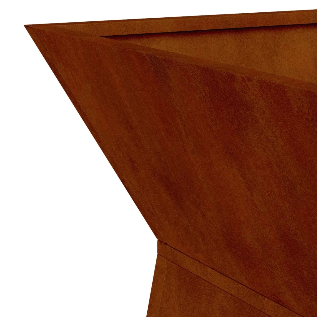 Vaso a Pilastro 2 pcs Argento 35 x 35 x 73 cm 873851