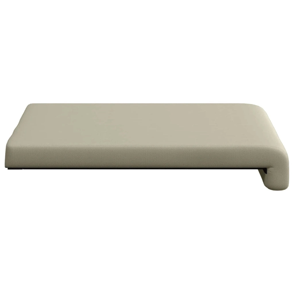 Cuscino per panchina 2 pcs Velvet testurizzato Sabbia 42043080