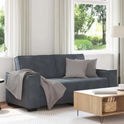Divano a 2 Posti-Sofa 2 Posti grigio scuro140 cm in Velluto 462387