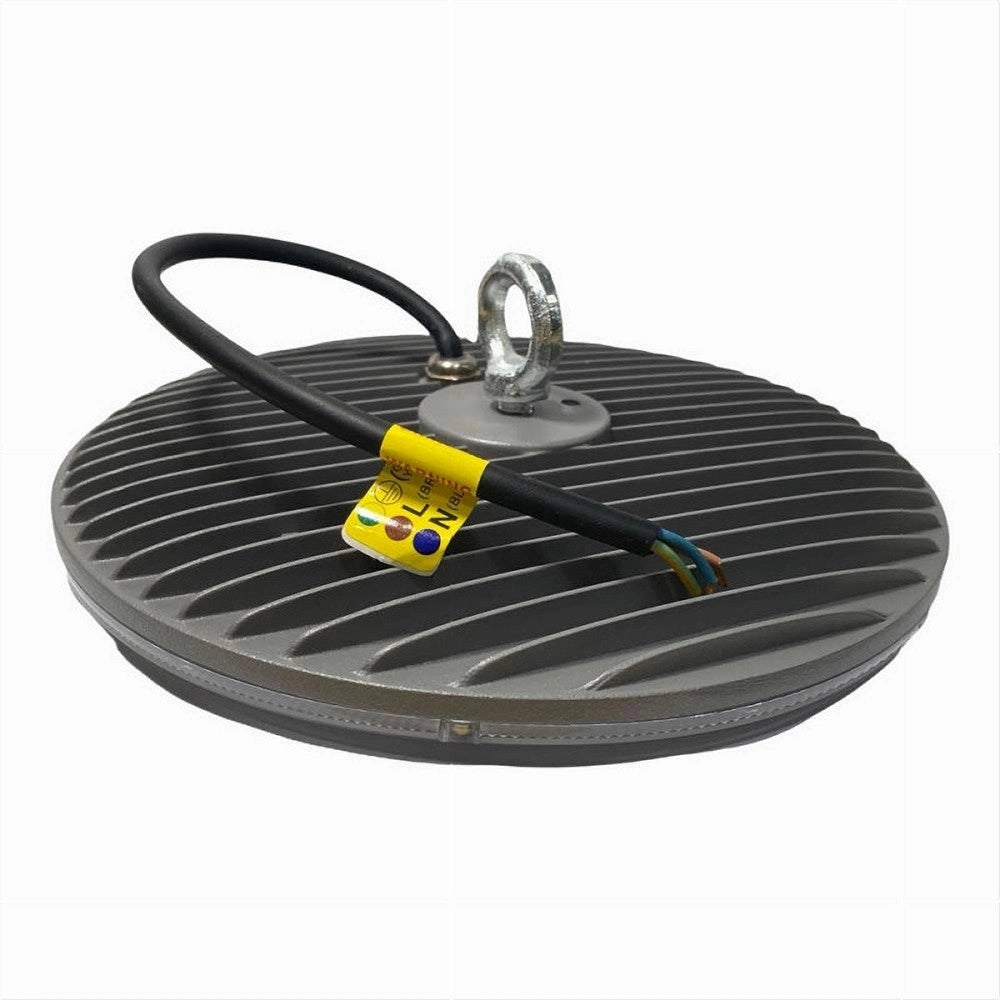 Trade Shop - Faro Led Slim Industriale 200w Ufo Lampada Riflettore Ip65 Luce Fredda He02-200w -