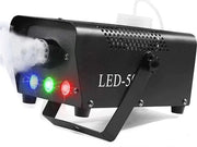 Fumogeno portatile 500W con illuminazione LED e telecomando a radiocontrollo per Halloween