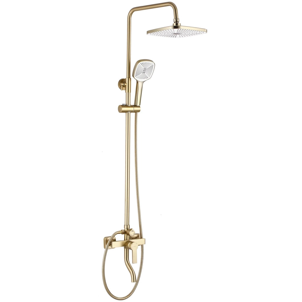 Set Doccia Rea Argus Gold Brush