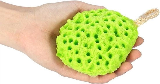 Saponetta morbida per doccia e spa - verde .