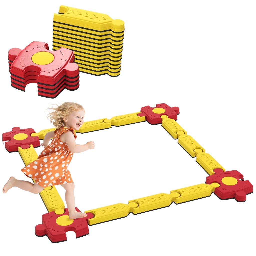 Set Gioco Equilibrio per Bambini ¨C Minimal ¨C Giallo e Rosso