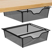 Set di Supporti di Deposito per Plank - Risparmio di Spazio - Set da 2 - Nero
