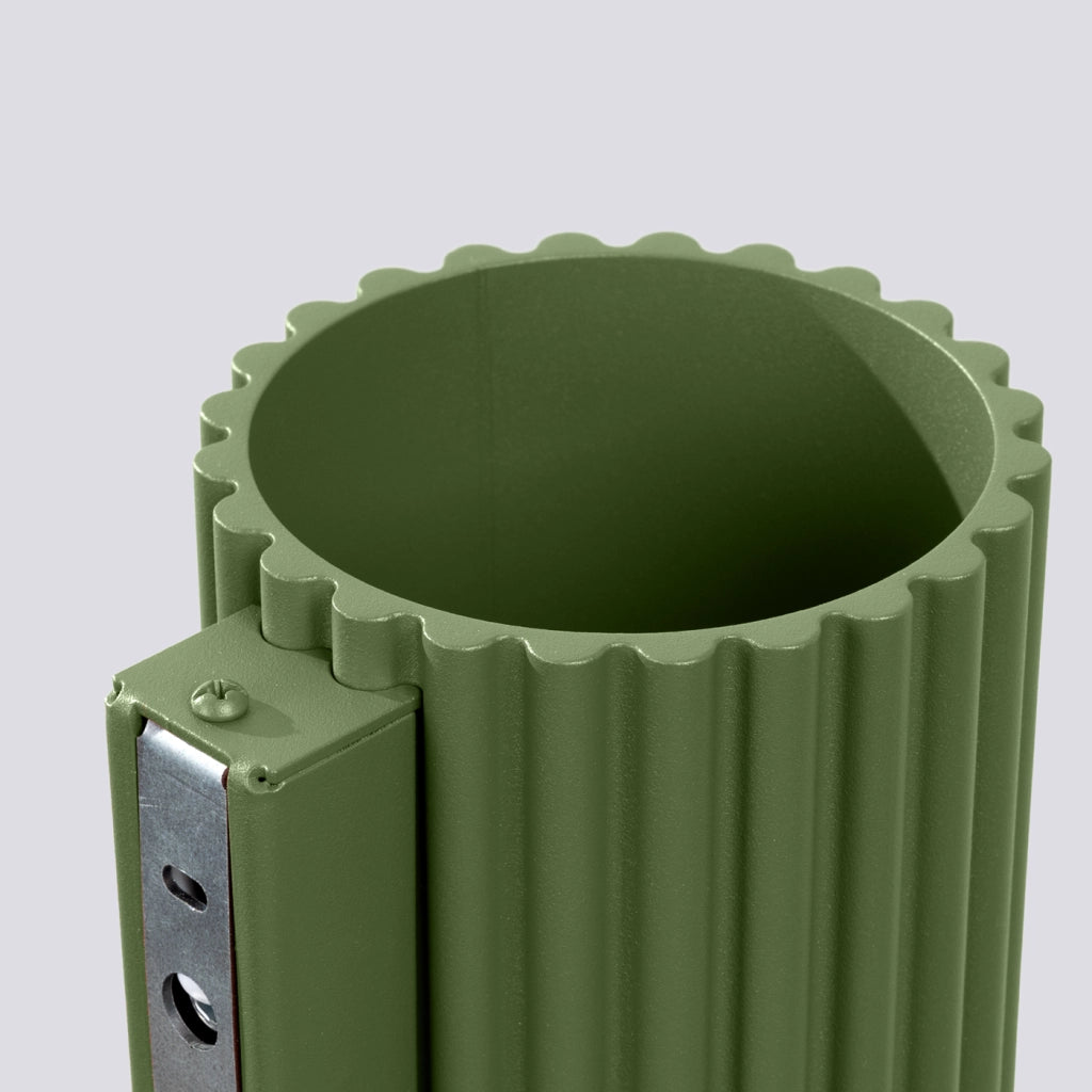 Lampada da parete AURA verde oliva G9