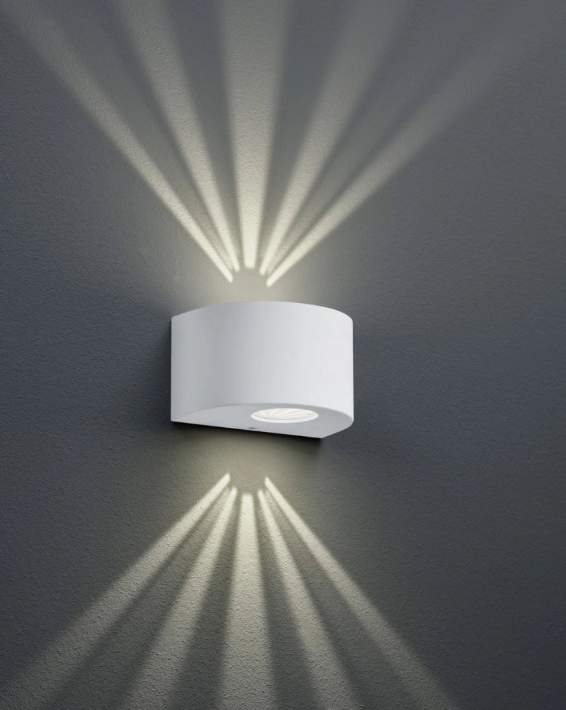 Applique esterna RL ROSARIO bianca LED 2W 3000K IP44