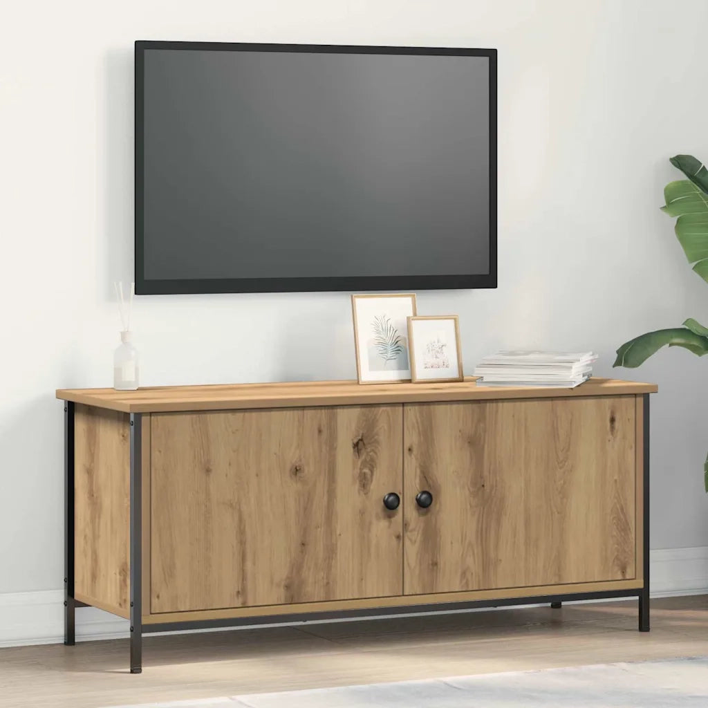 Mobile TV Rovere artigianale 100 x 35 x 45 cm Legno multistrato 873887