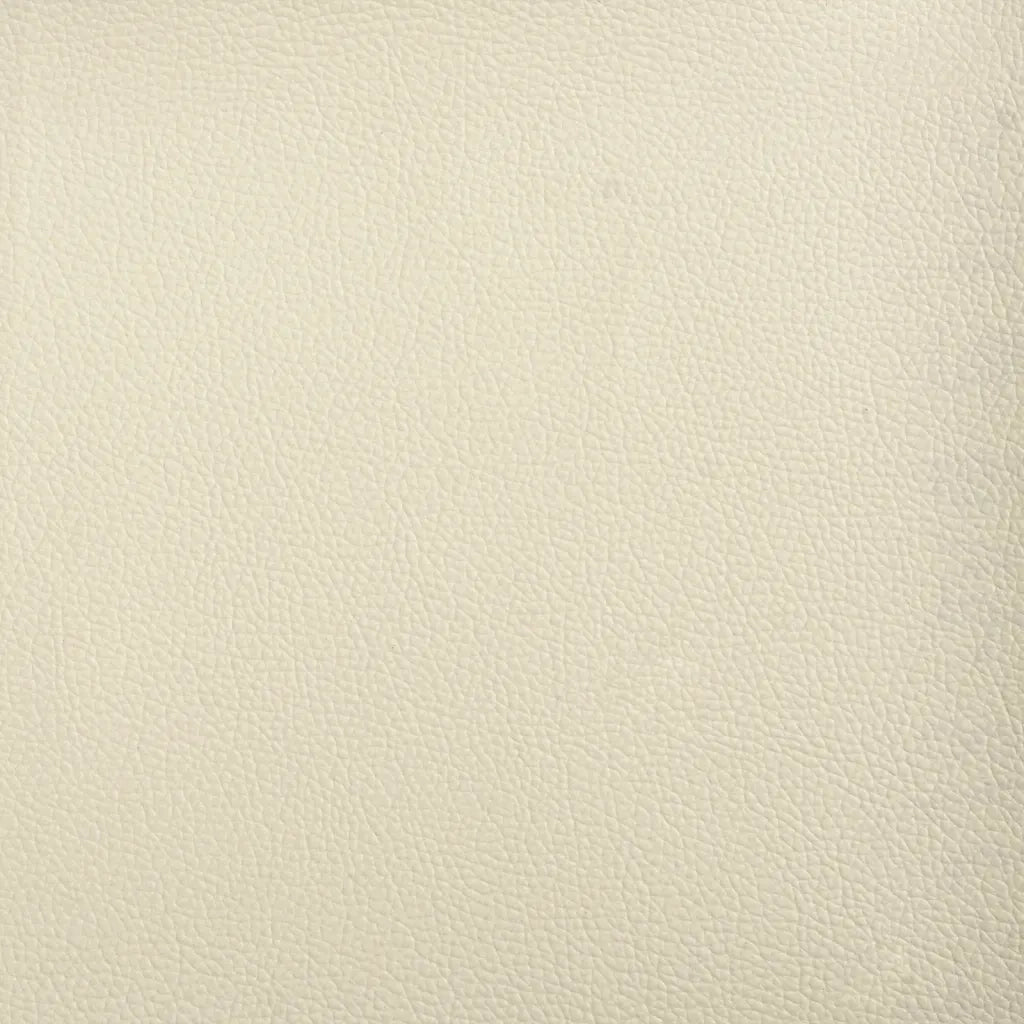 Divano a 2 Posti con Cuscini Crema 120 cm in Similpelle
