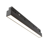 Maytoni Lampada da Binario moderna Exility Basis 1 luce LED integrato nero metallo diffusore opaco