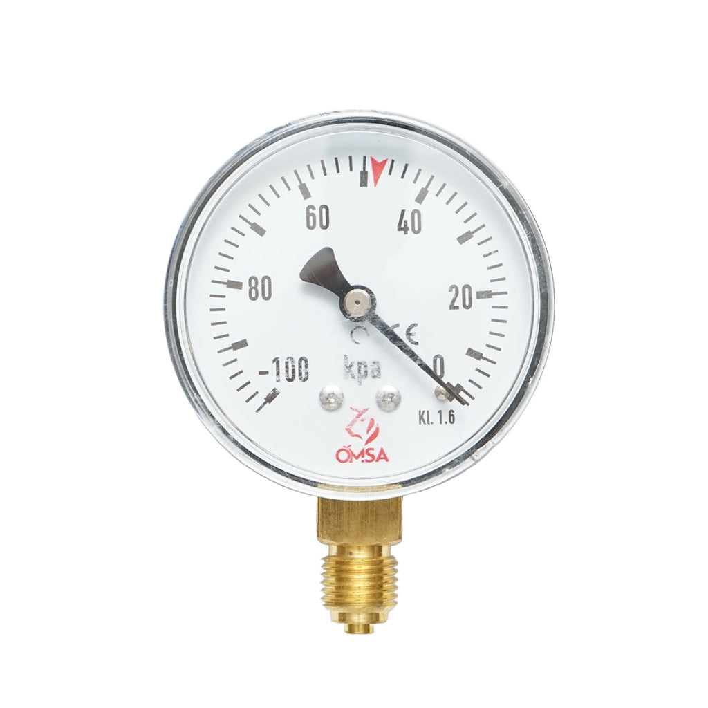 Vacuometro da 63 mm per mungitrice per mucche Breckner Germany