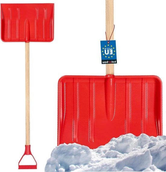 Sneeuwschuiver per Bambini - Acciaio e Legno - Lunghezza Totale 84 cm
